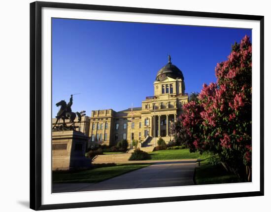 State Capitol in Helena, Montana, USA-Chuck Haney-Framed Photographic Print