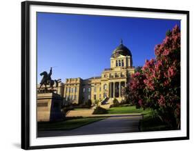 State Capitol in Helena, Montana, USA-Chuck Haney-Framed Photographic Print