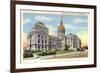 State Capitol, Indianapolis, Indiana-null-Framed Art Print