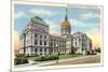 State Capitol, Indianapolis, Indiana-null-Mounted Art Print
