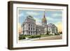 State Capitol, Indianapolis, Indiana-null-Framed Art Print