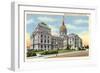 State Capitol, Indianapolis, Indiana-null-Framed Art Print