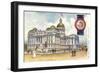 State Capitol, Indianapolis-null-Framed Premium Giclee Print