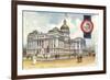 State Capitol, Indianapolis-null-Framed Art Print