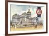 State Capitol, Indianapolis-null-Framed Art Print