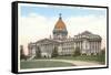 State Capitol, Jackson, Mississippi-null-Framed Stretched Canvas