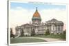 State Capitol, Jackson, Mississippi-null-Stretched Canvas