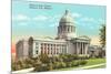 State Capitol, Jefferson City, Missouri-null-Mounted Art Print