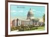 State Capitol, Jefferson City, Missouri-null-Framed Premium Giclee Print