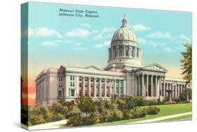 State Capitol, Jefferson City, Missouri-null-Stretched Canvas