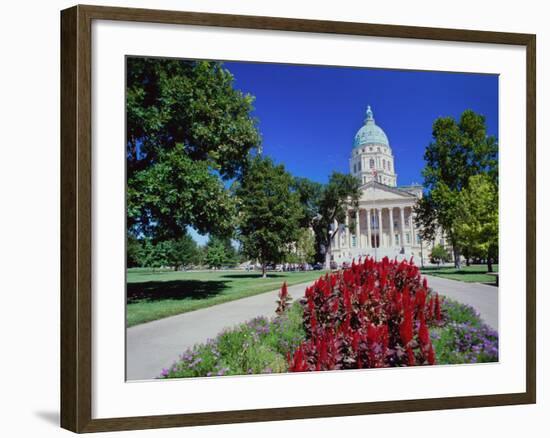 State Capitol, Kansas, USA-null-Framed Photographic Print