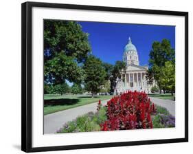 State Capitol, Kansas, USA-null-Framed Photographic Print