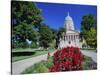 State Capitol, Kansas, USA-null-Stretched Canvas