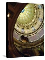 State Capitol, Lansing, Michigan, USA-null-Stretched Canvas