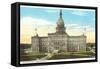 State Capitol, Lansing, Michigan-null-Framed Stretched Canvas