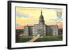 State Capitol, Lansing, Michigan-null-Framed Art Print