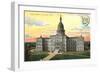 State Capitol, Lansing, Michigan-null-Framed Art Print