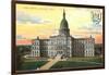 State Capitol, Lansing, Michigan-null-Framed Art Print