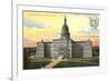 State Capitol, Lansing, Michigan-null-Framed Premium Giclee Print