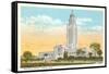 State Capitol, Lincoln, Nebraska-null-Framed Stretched Canvas