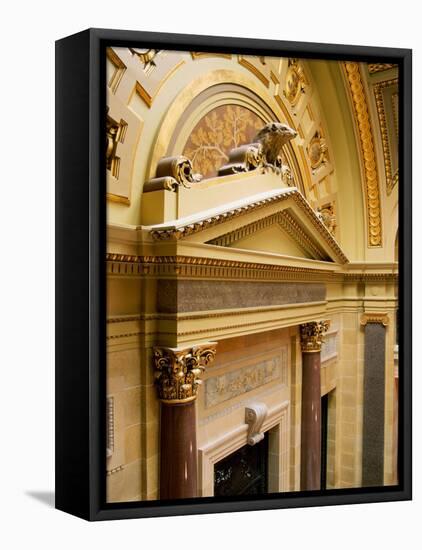 State Capitol, Madison, Wisconsin, USA-null-Framed Stretched Canvas