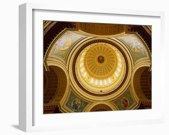 State Capitol, Madison, Wisconsin, USA-null-Framed Photographic Print