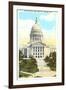 State Capitol, Madison, Wisconsin-null-Framed Art Print