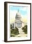 State Capitol, Madison, Wisconsin-null-Framed Art Print