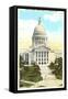 State Capitol, Madison, Wisconsin-null-Framed Stretched Canvas