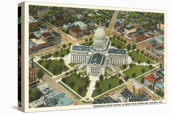 State Capitol, Madison, Wisconsin-null-Stretched Canvas