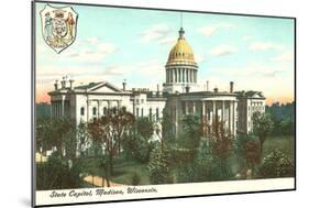 State Capitol, Madison, Wisconsin-null-Mounted Art Print