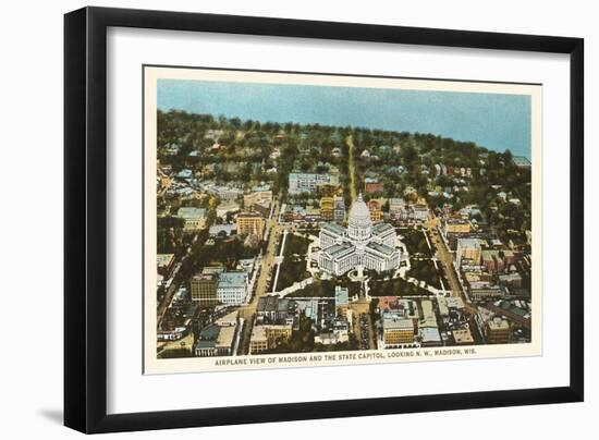 State Capitol, Madison, Wisconsin-null-Framed Art Print