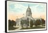 State Capitol, Madison, Wisconsin-null-Framed Stretched Canvas