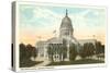 State Capitol, Madison, Wisconsin-null-Stretched Canvas
