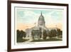 State Capitol, Madison, Wisconsin-null-Framed Art Print