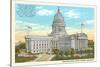 State Capitol, Madison, Wisconsin-null-Stretched Canvas