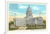 State Capitol, Madison, Wisconsin-null-Framed Art Print