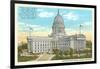 State Capitol, Madison, Wisconsin-null-Framed Art Print