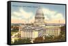 State Capitol, Madison, Wisconsin-null-Framed Stretched Canvas