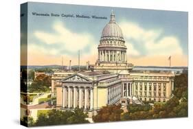 State Capitol, Madison, Wisconsin-null-Stretched Canvas