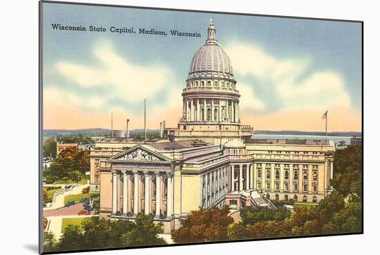 State Capitol, Madison, Wisconsin-null-Mounted Art Print