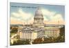 State Capitol, Madison, Wisconsin-null-Framed Art Print