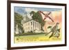 State Capitol, Mocking Bird, Flag, Florida-null-Framed Premium Giclee Print