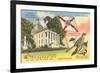 State Capitol, Mocking Bird, Flag, Florida-null-Framed Premium Giclee Print