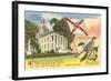 State Capitol, Mocking Bird, Flag, Florida-null-Framed Art Print