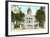 State Capitol, Montpelier, Vermont-null-Framed Art Print