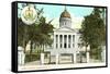 State Capitol, Montpelier, Vermont-null-Framed Stretched Canvas