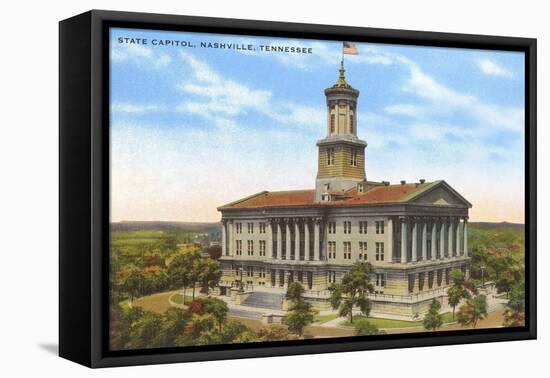 State Capitol, Nashville, Tennessee-null-Framed Stretched Canvas