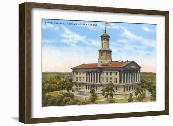 State Capitol, Nashville, Tennessee-null-Framed Art Print