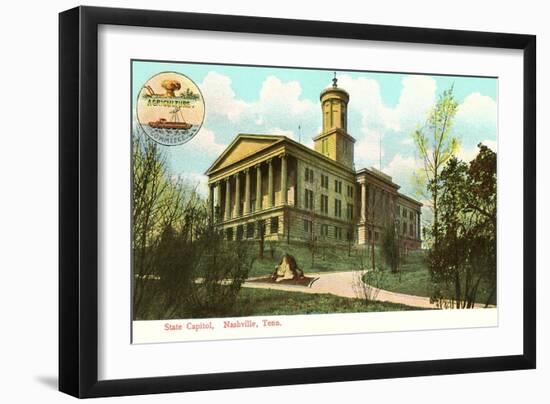 State Capitol, Nashville, Tennessee-null-Framed Art Print